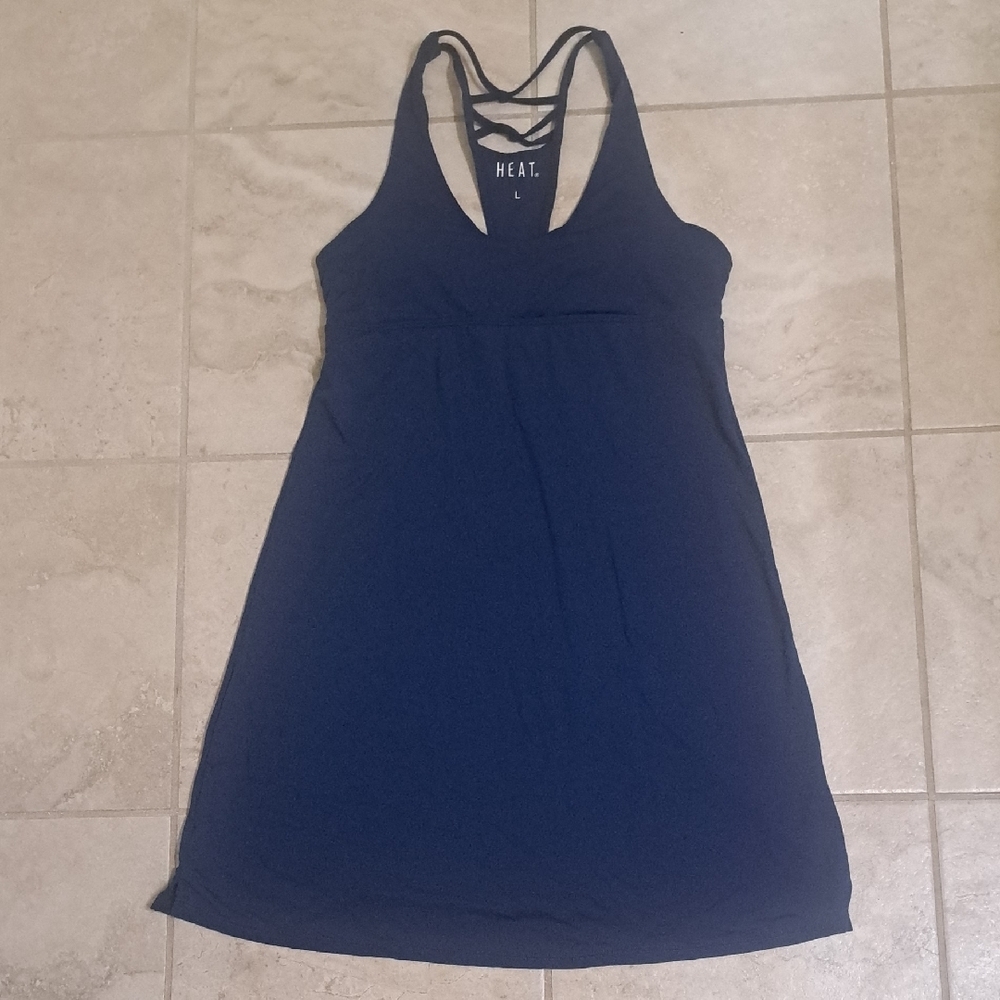 HEAT ATHLETIC Large Spandex Fit Performance Dress, Barely Worn! $115.00 Value